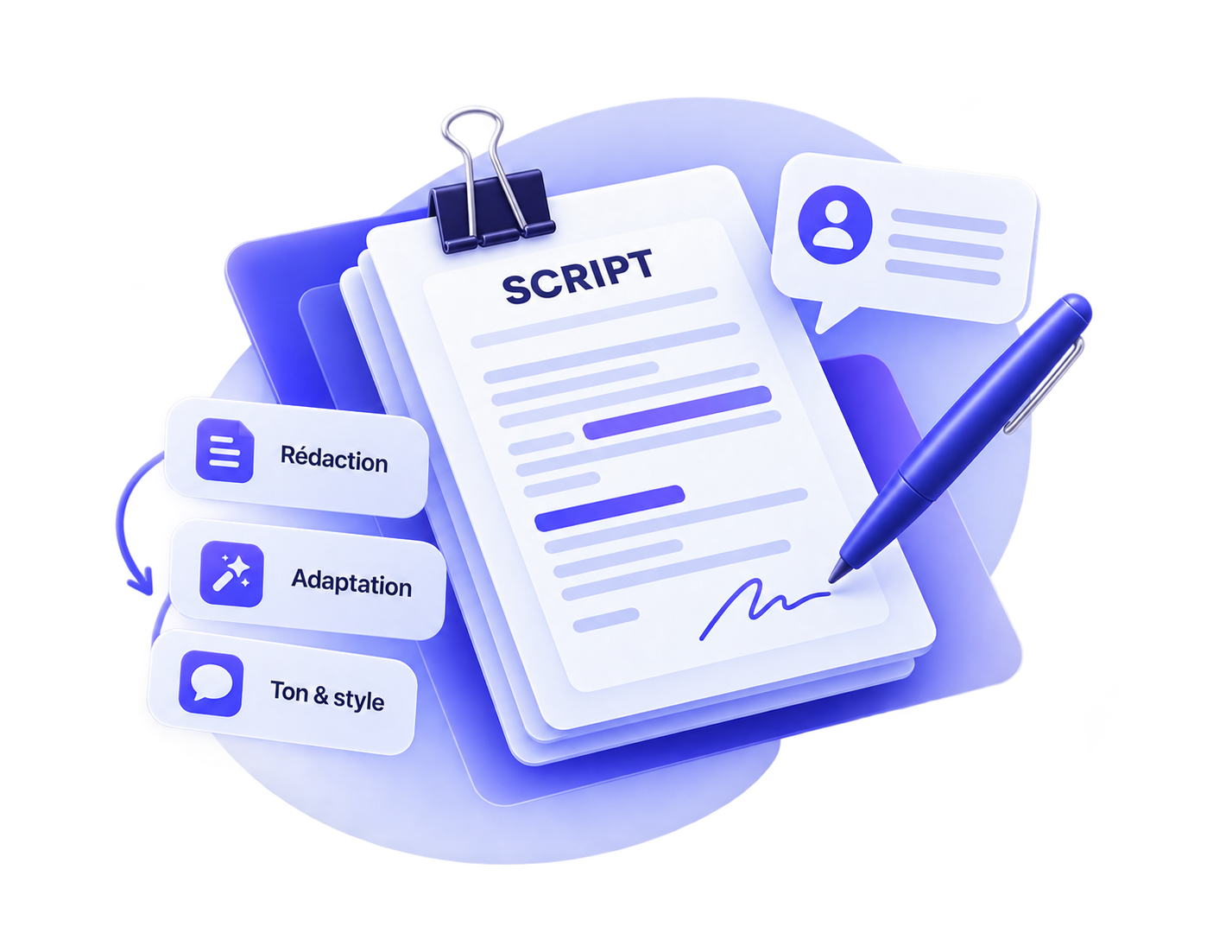 Création ou adaptation du script de la formation